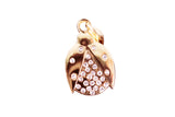 The Ladybug Charm — Solar Gold