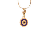 The Seer Charm — Azure Gold