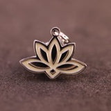 The Lotus Charm — Bloom Silver