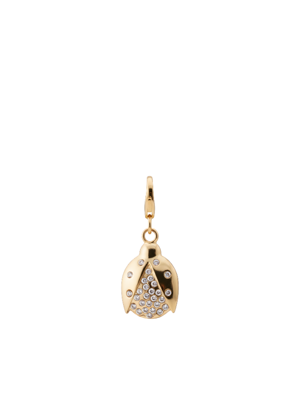 The Ladybug Charm — Solar Gold