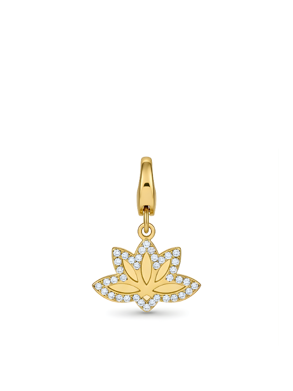 The Lotus Charm — Lumina Gold