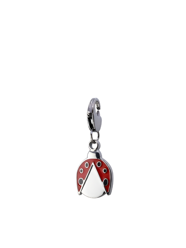 The Ladybug Charm — Fortuna Silver