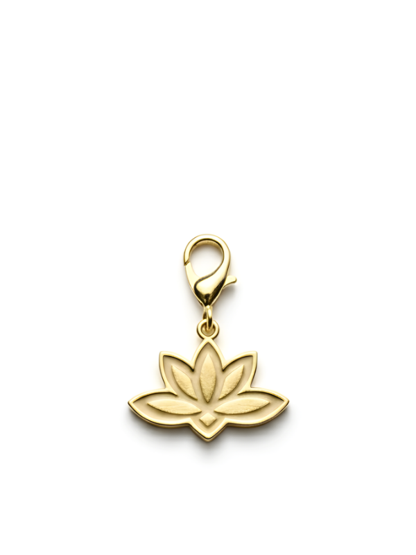The Lotus Charm — Bloom Gold